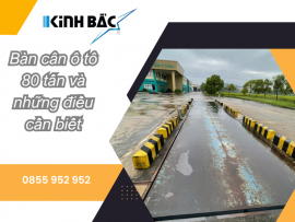 Bàn Cân Điện Tử 80 Tấn - Đo Lường Chính Xác Cho Nhu Cầu Công Nghiệp