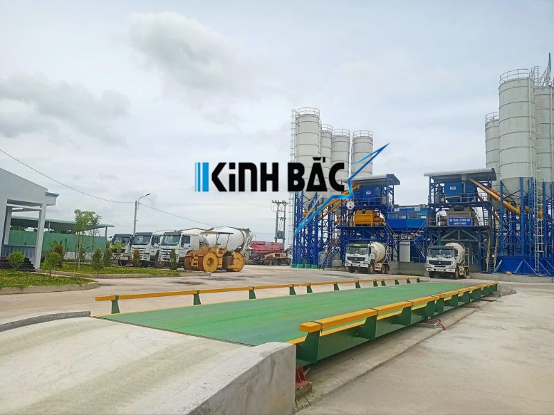 Báo giá trạm cân ô tô 150 tấn tại Bắc Ninh