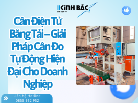 Cân Điện Tử Băng Tải – Giải Pháp Cân Đo Tự Động