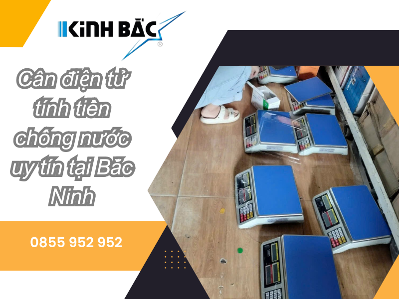 Cân điện tử tính tiền chống nước - lựa chọn số 1 cân điện tử
