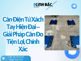 Cân Điện Tử Xách Tay Hiện Đại – Giải Pháp Cân Đo Tiện Lợi, Chính Xác
