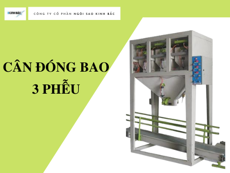 Cân đóng bao 3 phễu
