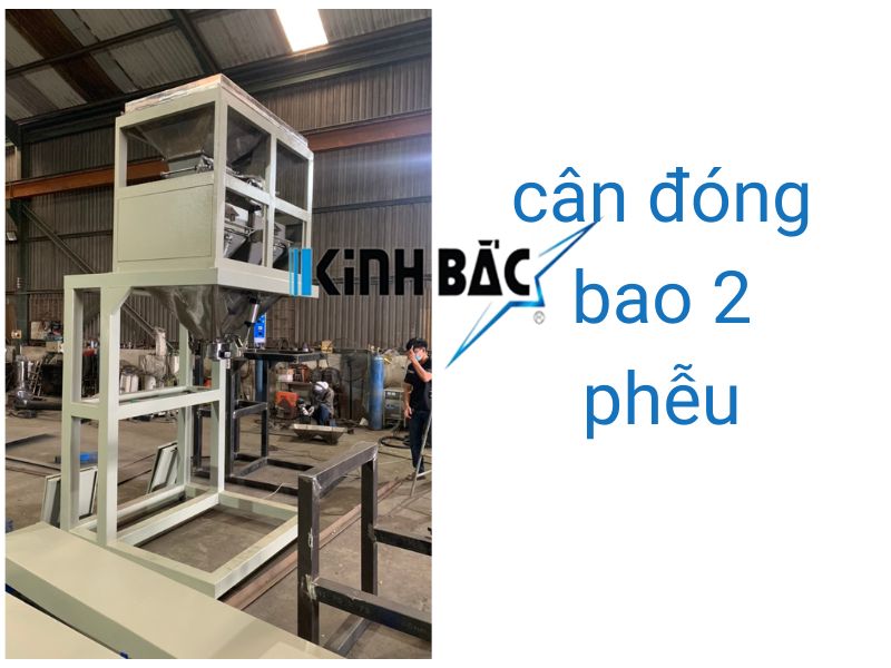 lẮP ĐẶT CÂN ĐÓNG BAO ĐIỆN TỬ 2 PHỄU TẠI BẮC GIANG