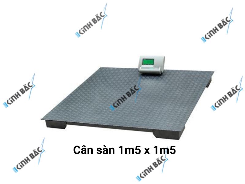 Cân sàn điện tử 1m5 x 1m5 tại Bắc Giang