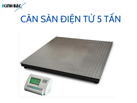 Cân sàn điện tử 5 tấn