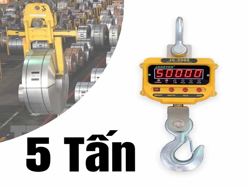 Cân treo điện tử 5 tấn giá bao nhiêu? Địa chỉ mua cân treo điện tử