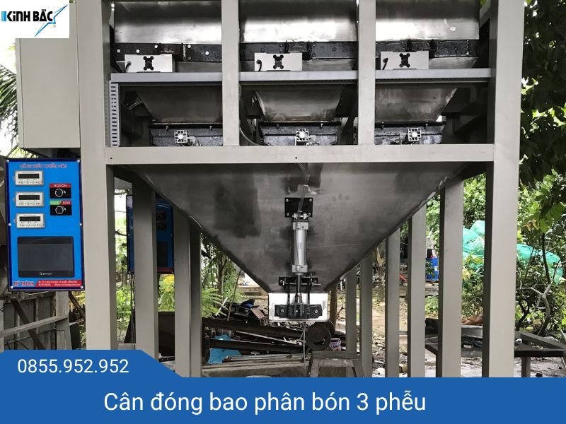 LẮP ĐẶT CÂN ĐÓNG BAO ĐIỆN TỬ 3 PHỄU TẠI BẮC GIANG