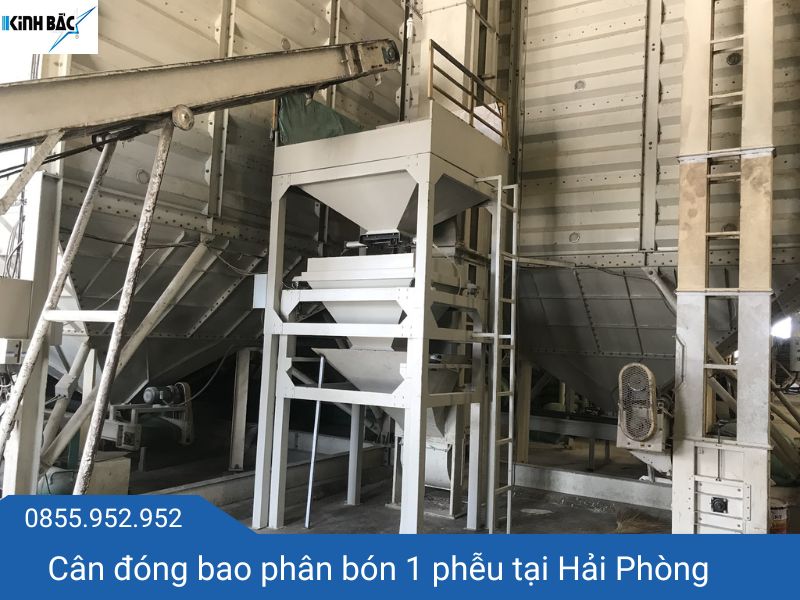 Lắp đặt cân đóng bao phân bón tại Hải Phòng