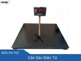 Lắp đặt cân sàn điện tử 5 tấn tại Bắc Ninh/ Cân điện tử Kinh Bắc