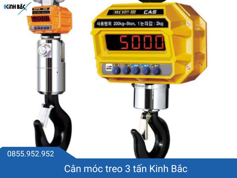 Lắp đặt cân treo điện tử 3 tấn tại Kinh Bắc