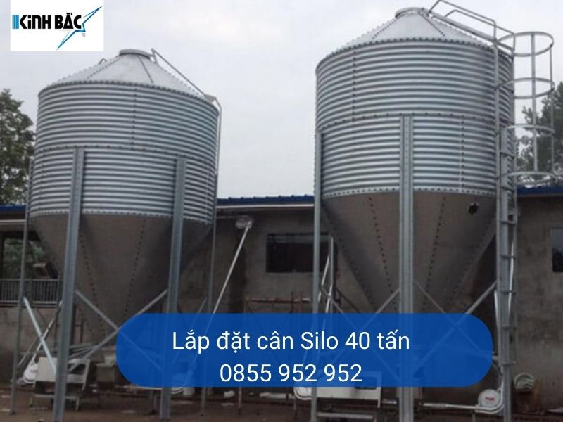 Hệ thống cân Silo xi măng 40 tấn/ Cân điện tử Kinh Bắc