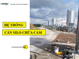 Lắp đặt hệ thống cân silo chứa cám tại Bắc Ninh