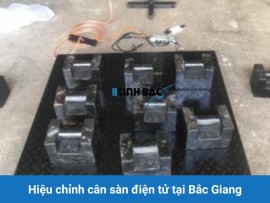 Sửa chữa cân sàn điện tử 2 tấn tại Bắc Giang