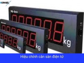 Hướng dẫn hiệu chỉnh cân sàn điện tử