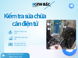 Dịch vụ kiểm tra cân điện tử – phát hiện lỗi và xử lý kịp thời