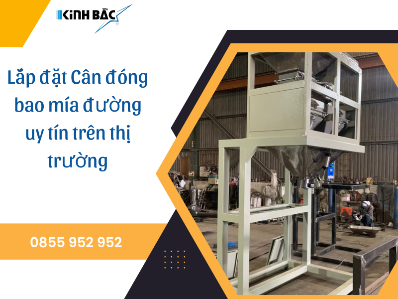 Lắp đặt Cân đóng bao mía đường uy tín trên thị trường