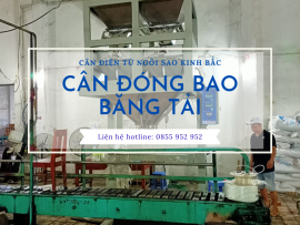 Cân đóng bao lắp đặt tại Phú Thọ – nâng cao năng suất sản xuất