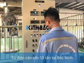 Lắp đặt cân silo 10 tấn tại Bắc Ninh