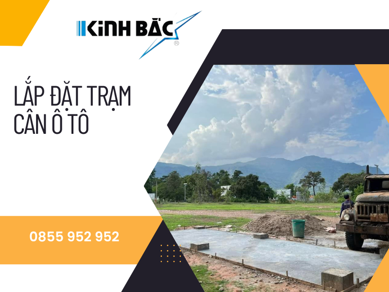 Các loại trạm cân ô tô, xe tải trên thị trường uy tín