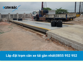 Lắp đặt cân xe tải gần nhất? Lựa chọn tải trọng phù hợp?