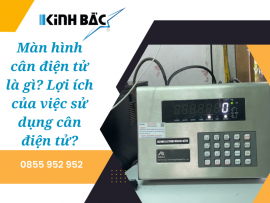 Màn hình cân điện tử là gì? Lợi ích của việc sử dụng cân điện tử