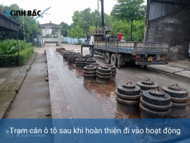 Trạm cân tải trọng xe là gì? Nên sử dụng trạm cân xe tải tại Bắc Ninh